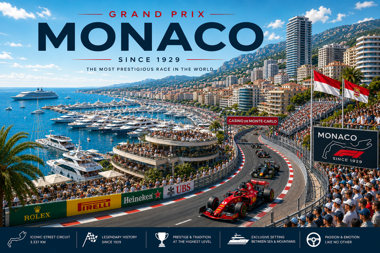 Monaco Formula 1 Grand Prix Circuit